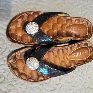 Patrizia by Springstep leather sandals size 38